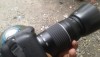 Canon 750 D + Zoom lens  75-300